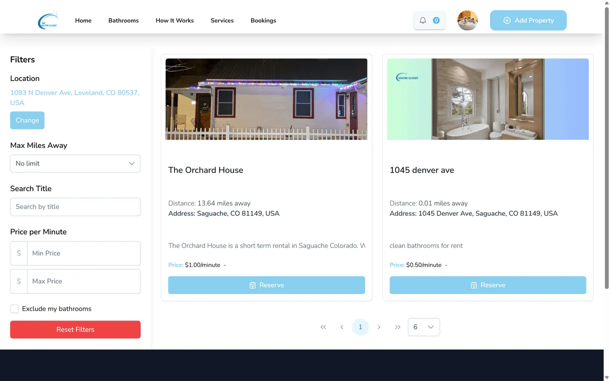 MyWaterCloset screenshot 3