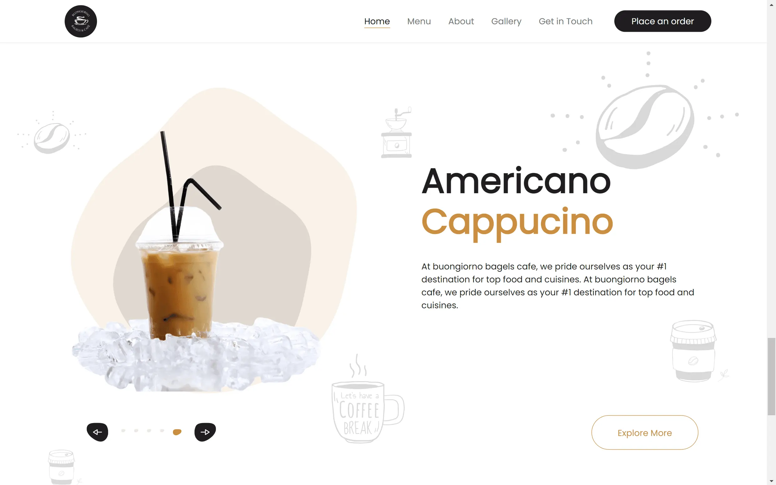Buongiorno Bagels screenshot 5