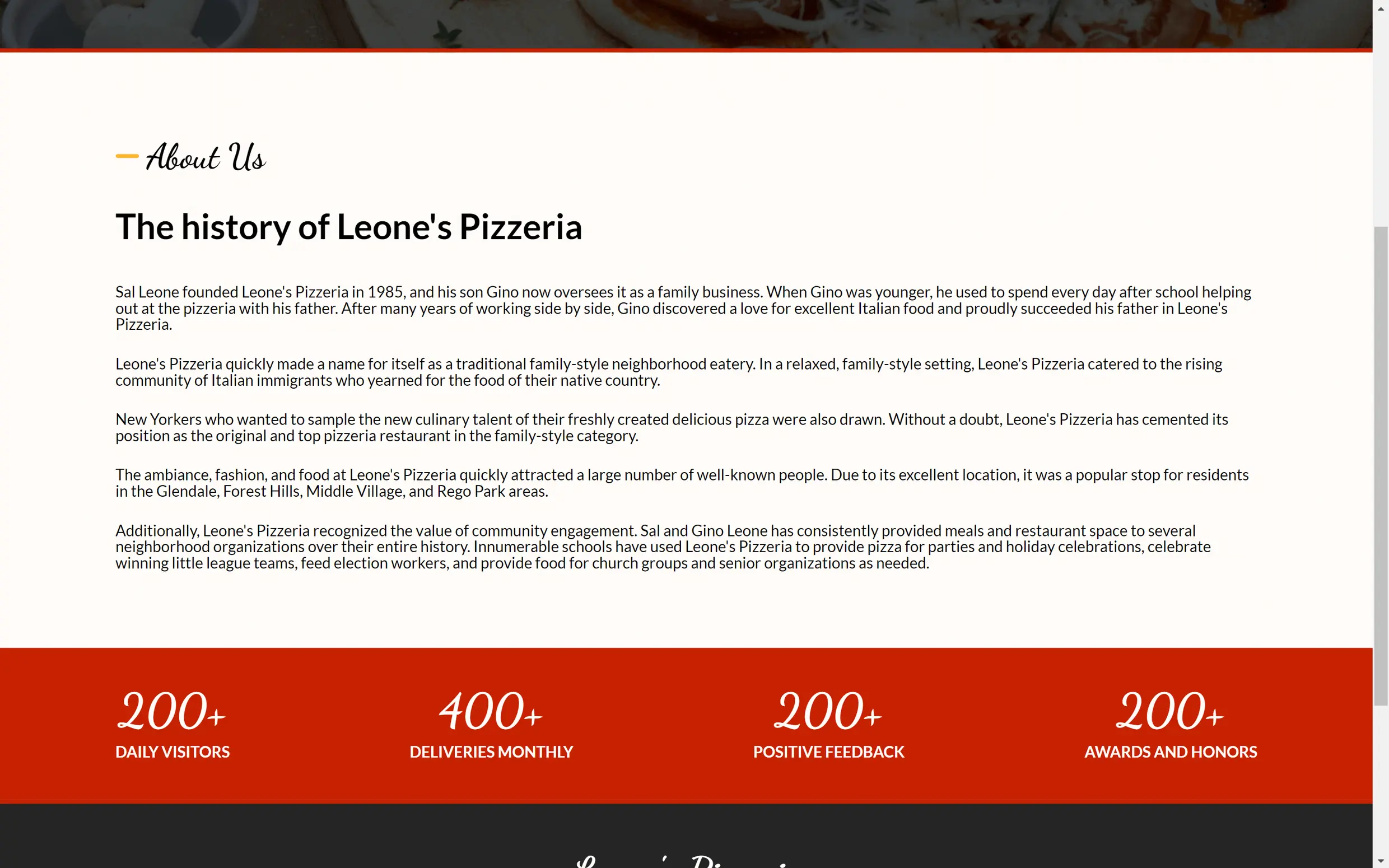 Leones Pizzeria screenshot 5