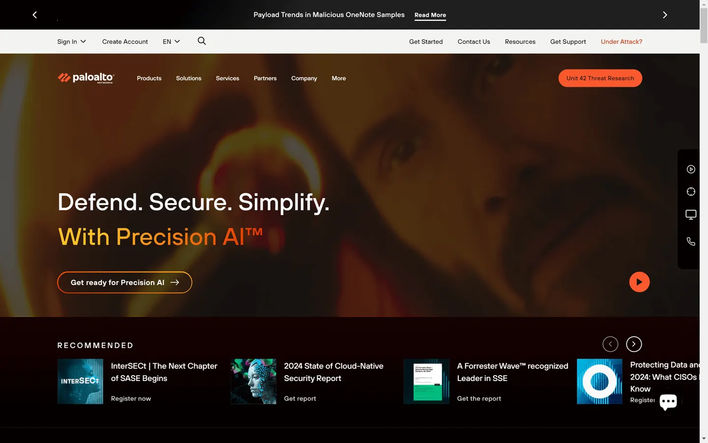 Palo Alto screenshot