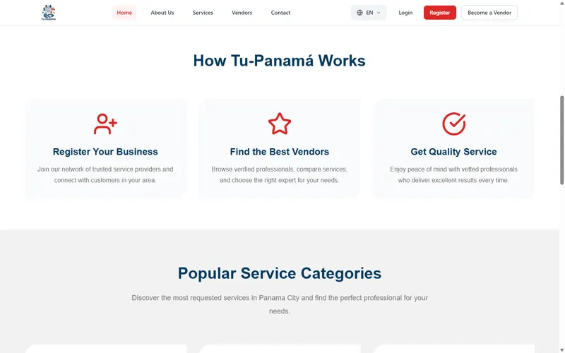 Tu-Panamá screenshot