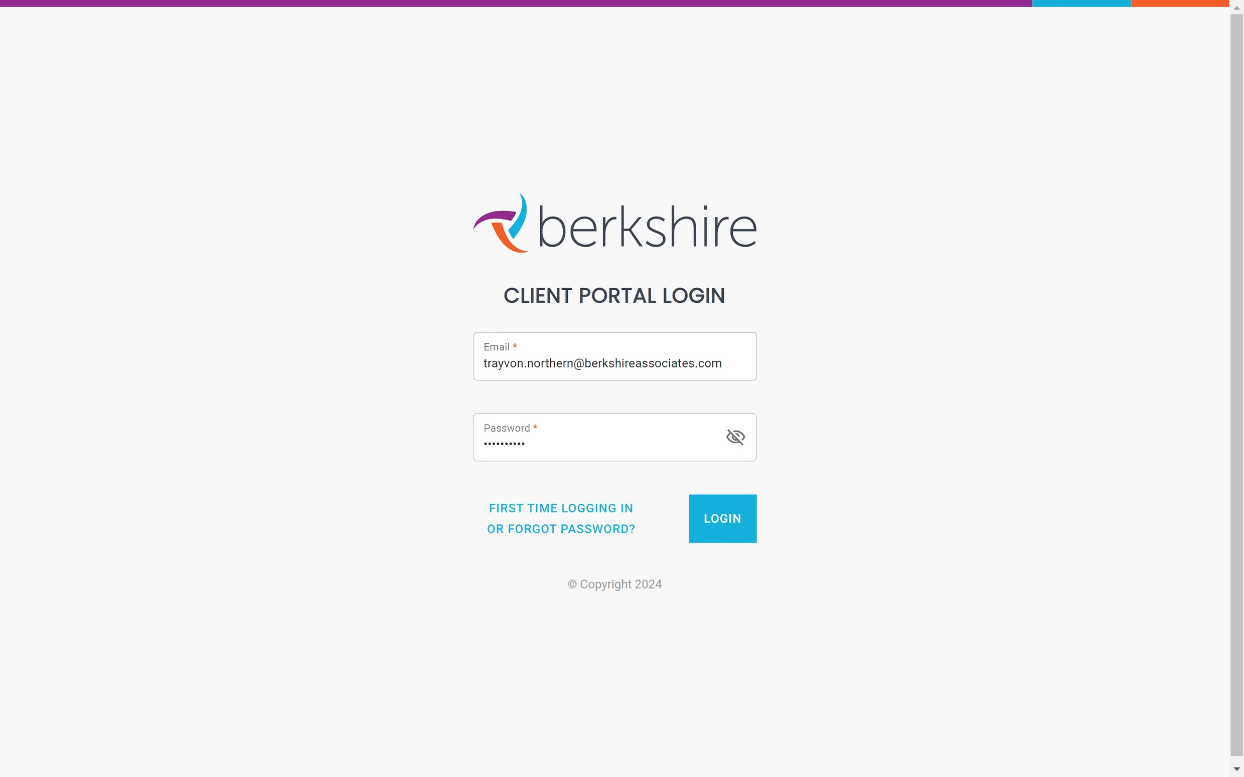 Berkshire Associates screenshot