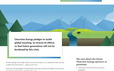 Clearview Energy screenshot
