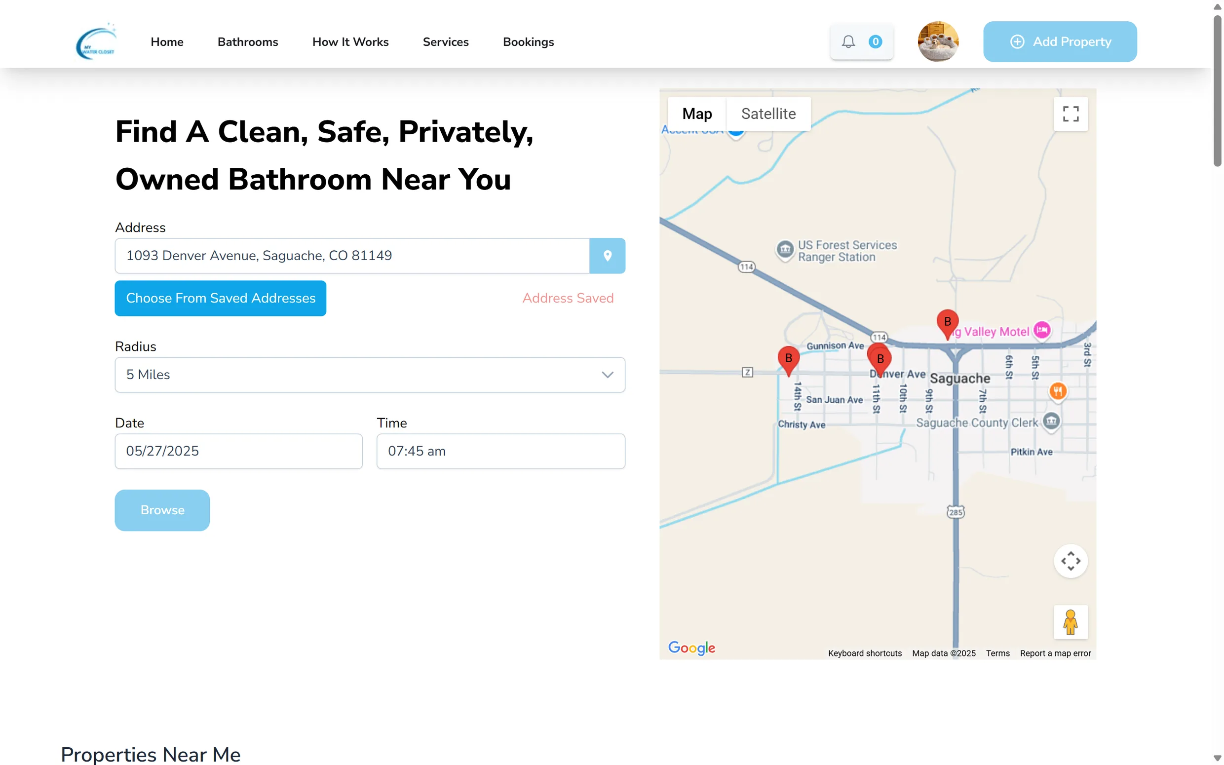 MyWaterCloset screenshot