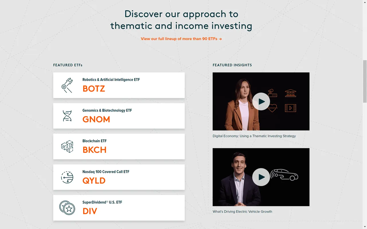 Global X ETF screenshot 9