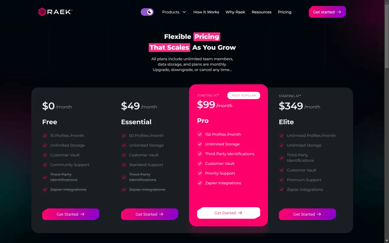 Raekdata screenshot 5