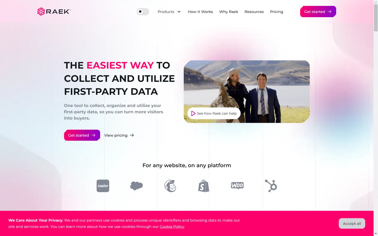 Raekdata screenshot 2